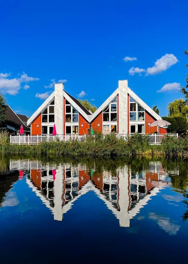 Ferienhaus Mit Wasserterrasse - Mit Sauna Und Kamin - Inklusive Nebenkosten Wendisch Rietz Bagian luar foto